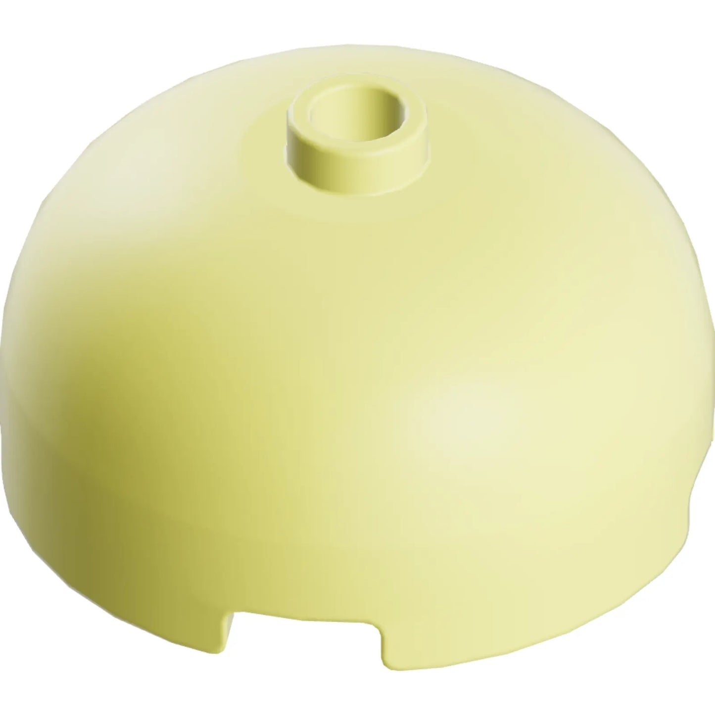 Part 49308 - Brick, Round 3 x 3 x 1 1/3 Dome Top - Open Stud