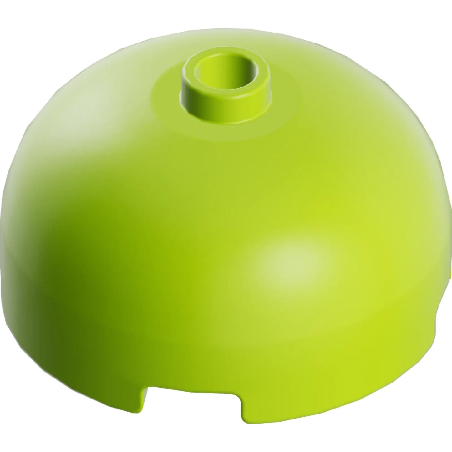 Part 49308 - Brick, Round 3 x 3 x 1 1/3 Dome Top - Open Stud