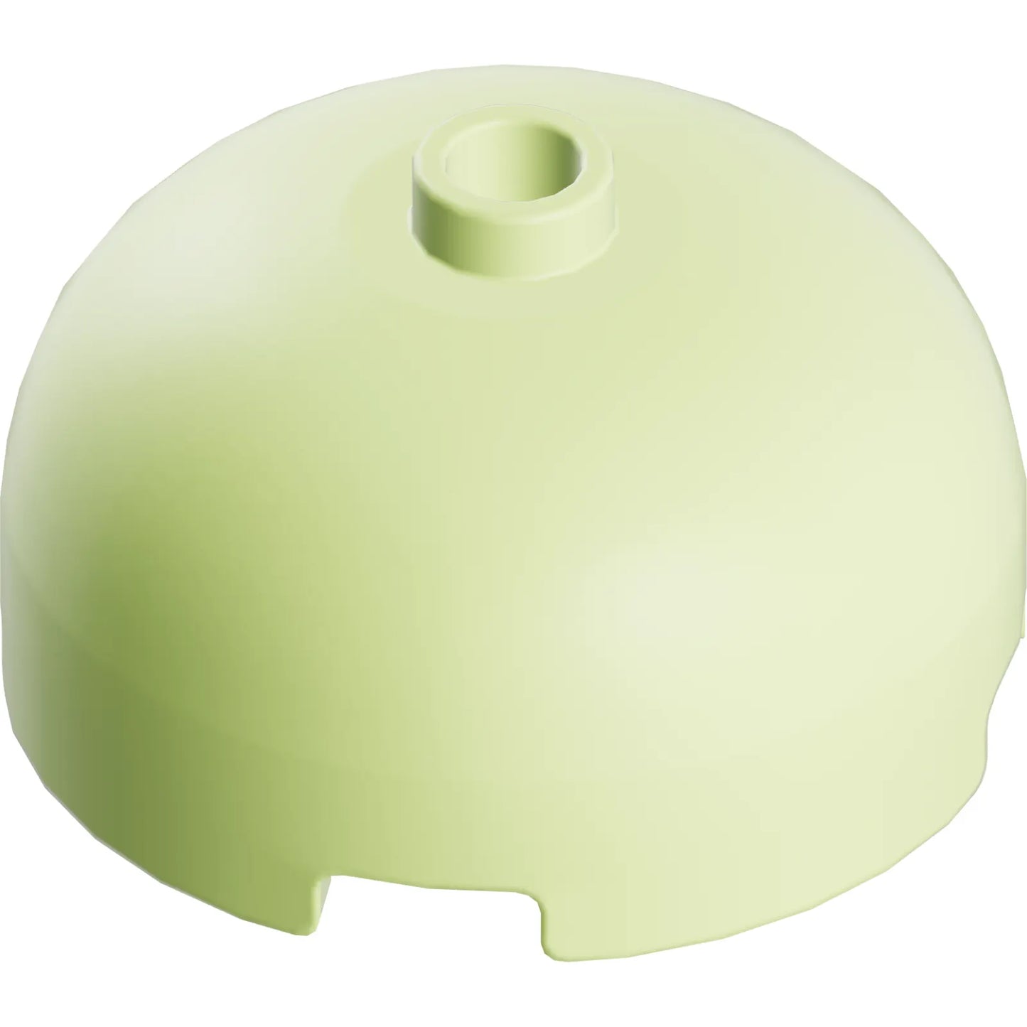 Part 49308 - Brick, Round 3 x 3 x 1 1/3 Dome Top - Open Stud