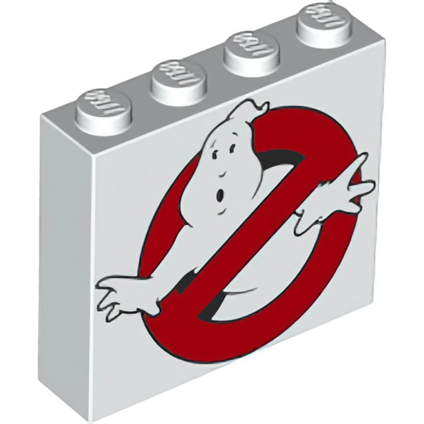 Part 49311pb013 - Brick 1 x 4 x 3 with Ghostbusters Logo Pattern
