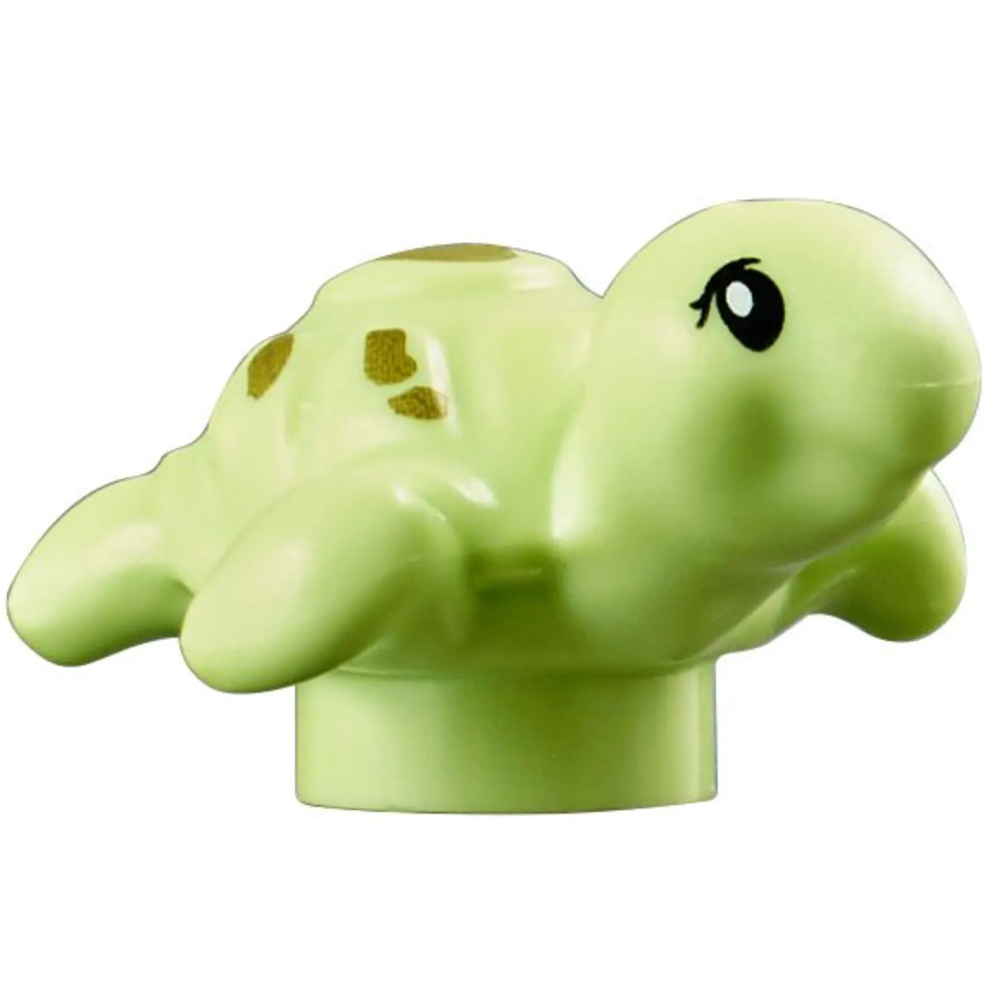 Part 49576pb01 - Turtle Baby, Friends with Black Eyes and Olive Green Spots Pattern