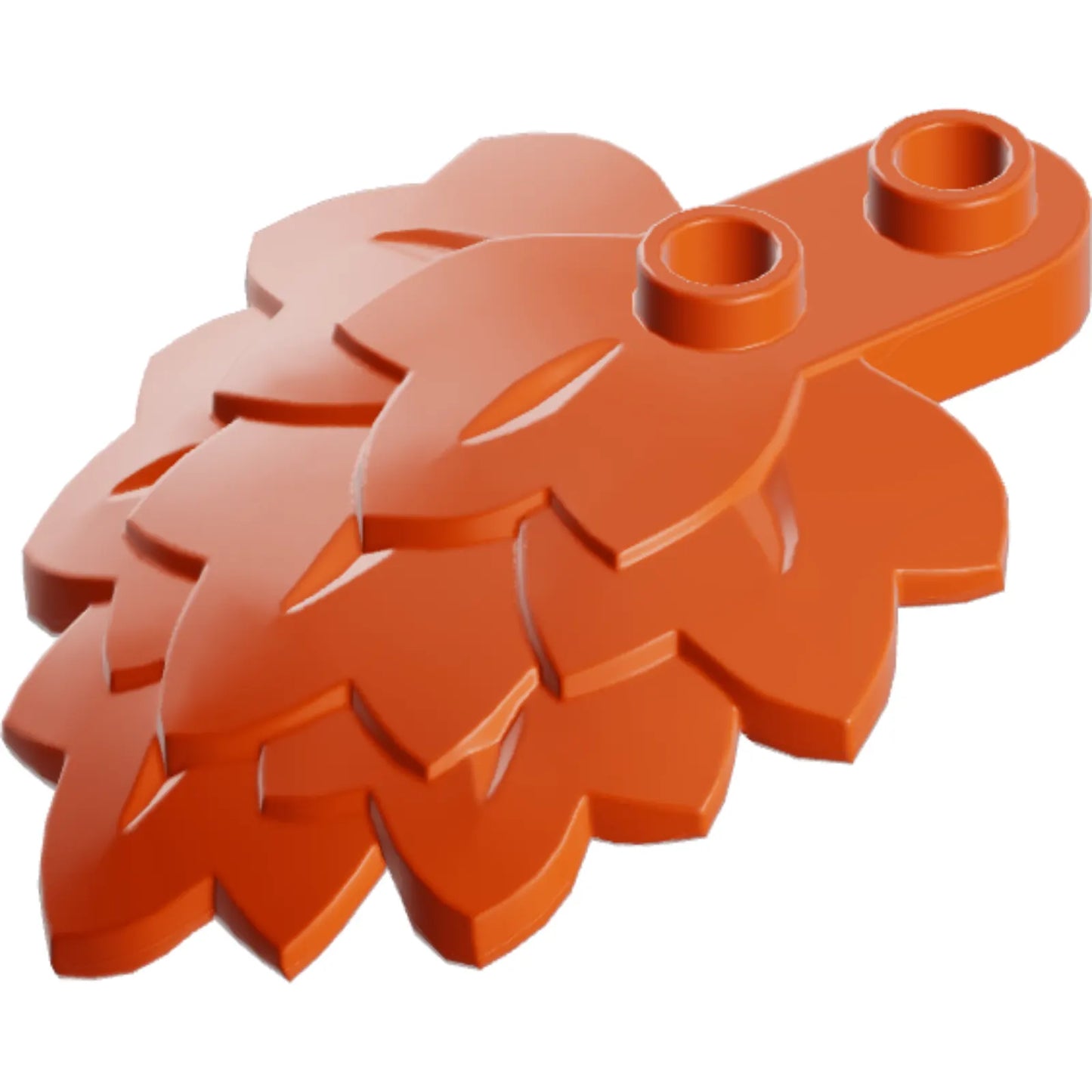 Part 5058 - Plant Plate, Round 1 x 2 with Layered Leaves