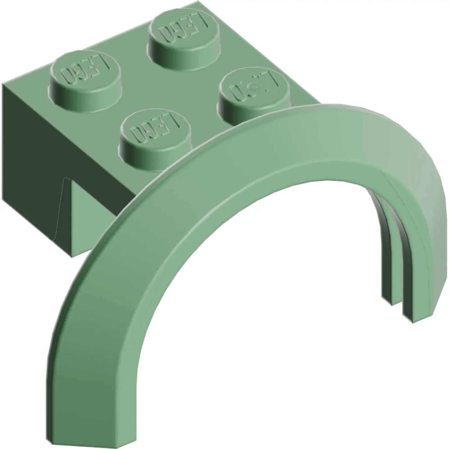 Part 50745 - Vehicle, Mudguard 4 x 2 1/2 x 1 2/3 with Arch Round
