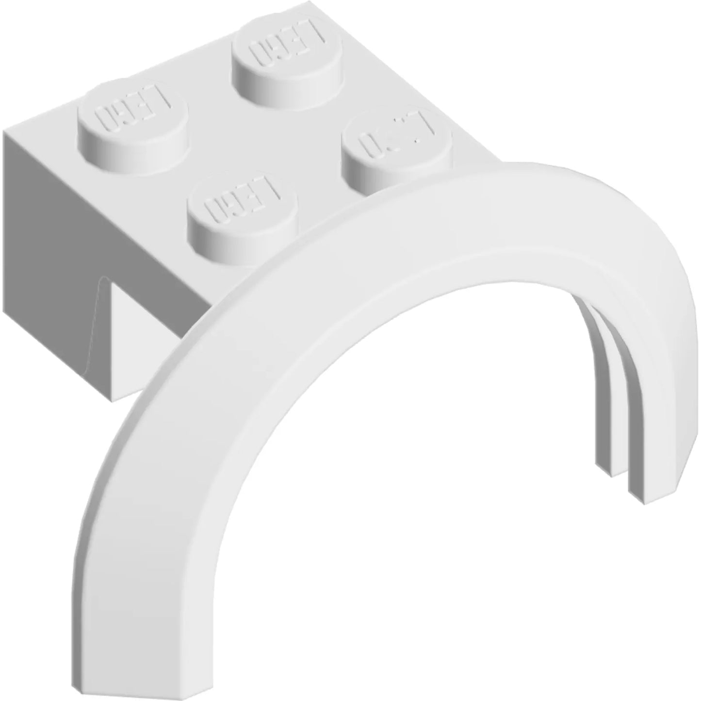 Part 50745 - Vehicle, Mudguard 4 x 2 1/2 x 1 2/3 with Arch Round