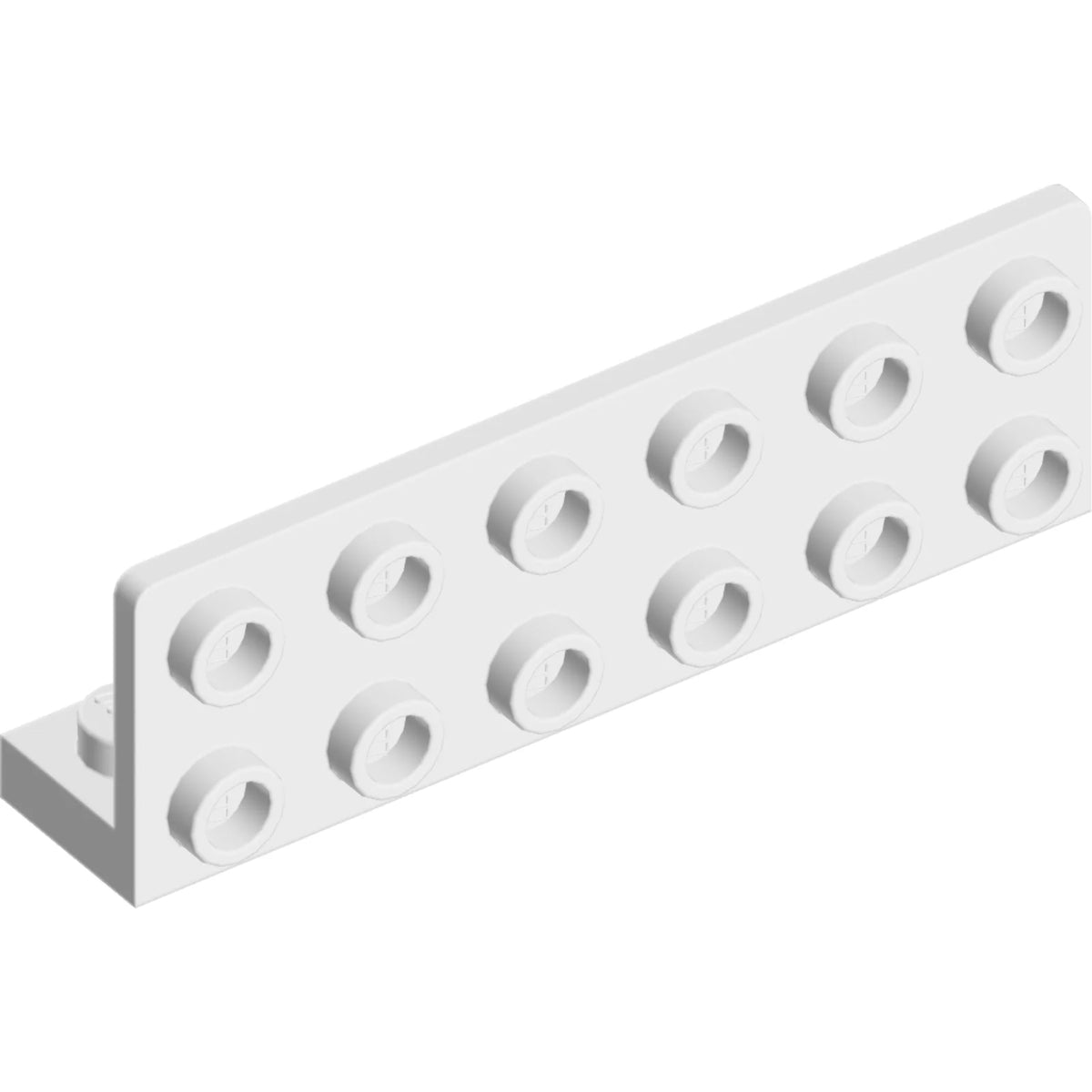 Part 5090 - Bracket 1 x 6 - 2 x 6 Inverted with 1 x 4 Cutout