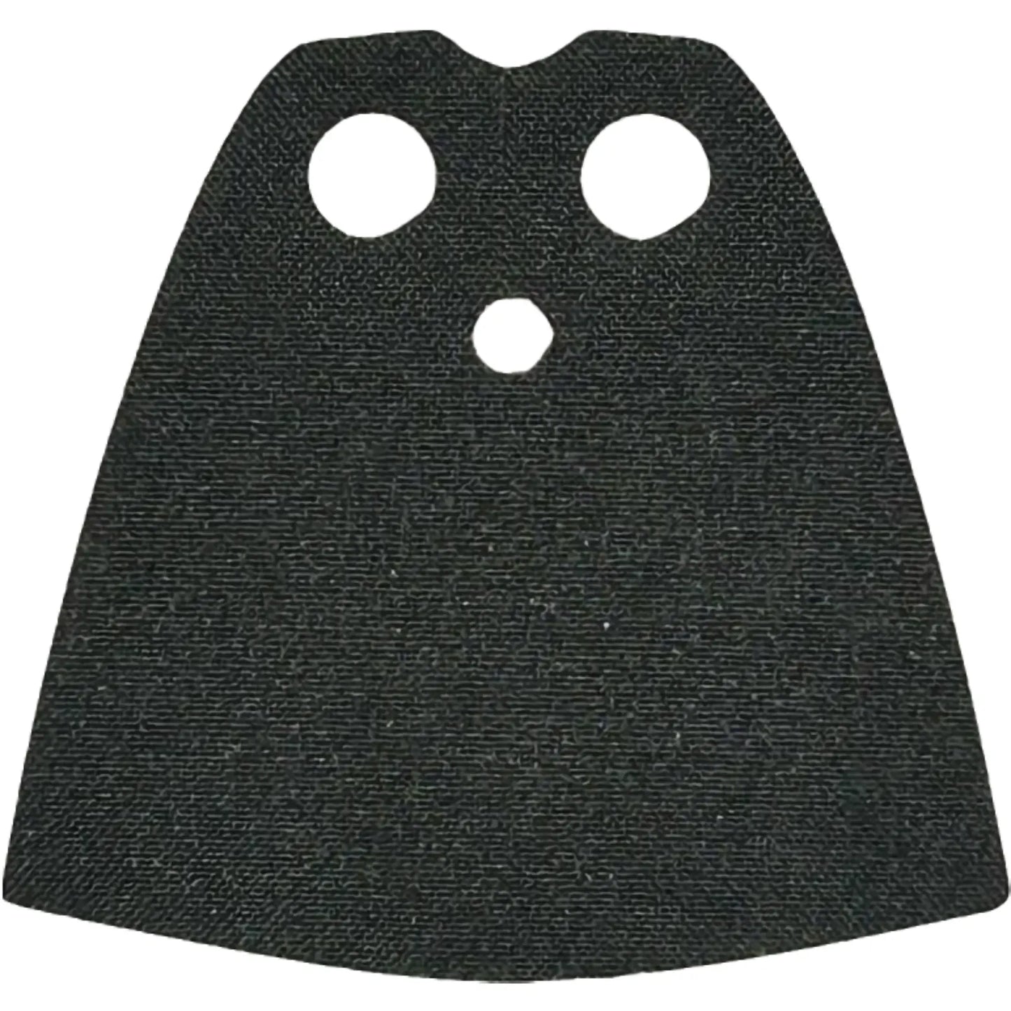 Part 522cpb05 - Minifigure Cape Cloth, Standard - Starched Fabric - 3.9cm Height with Black and Red Sides