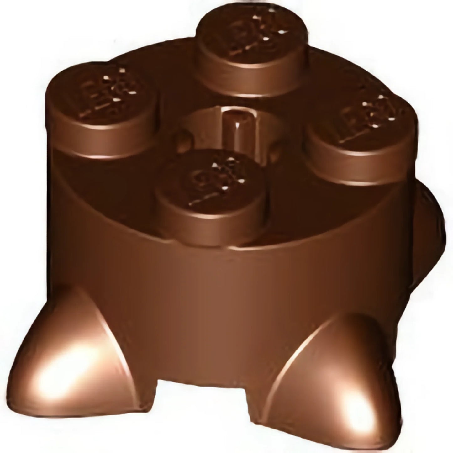 Part 5256 - Brick, Round 2 x 2 with 4 Roots / Feet and Axle Hole