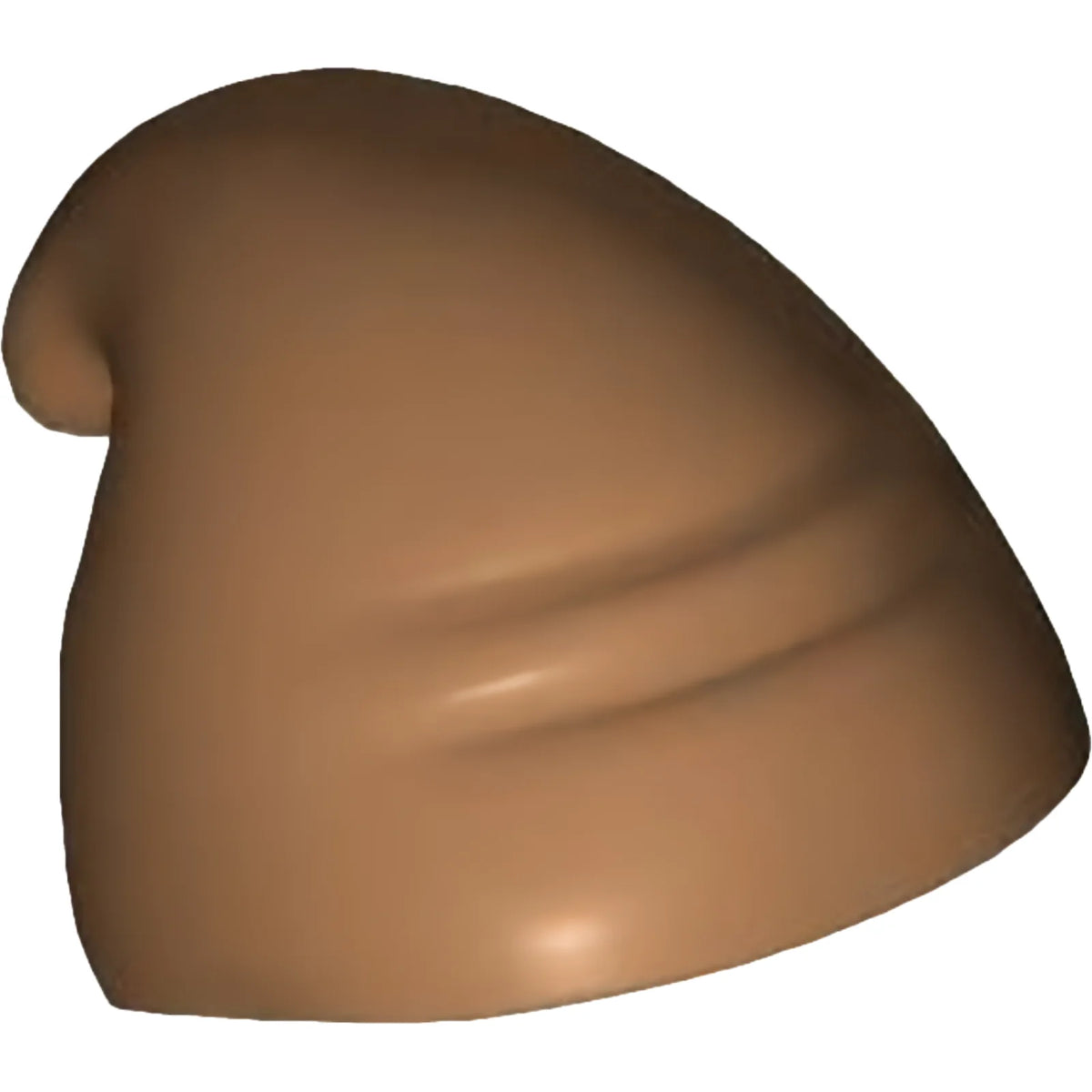 Part 5320 - Minifigure, Headgear Slouch Hat, Dwarf / Gnome with Tip Facing Backwards, Creases at Front and Back