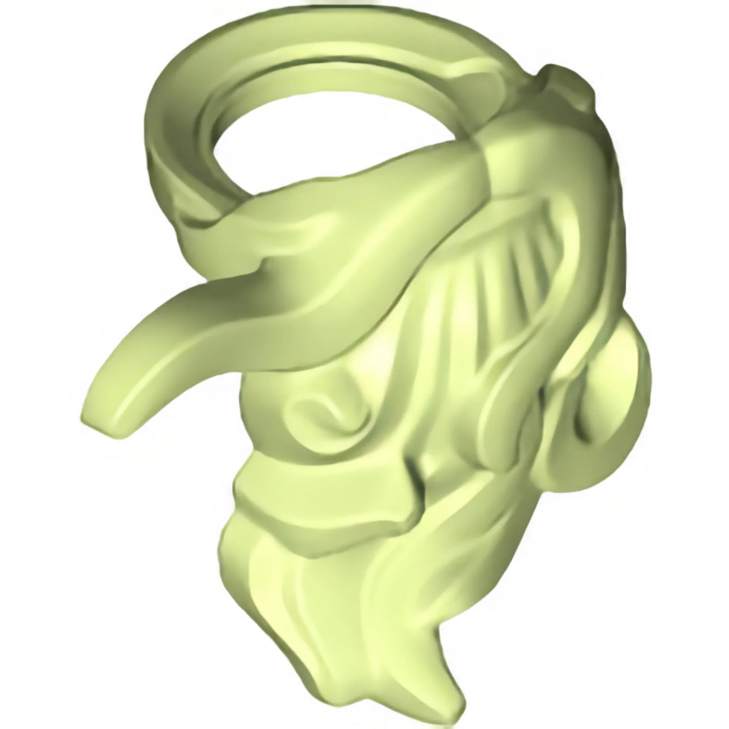 Part 53821 - Minifigure Beard, Long Wavy