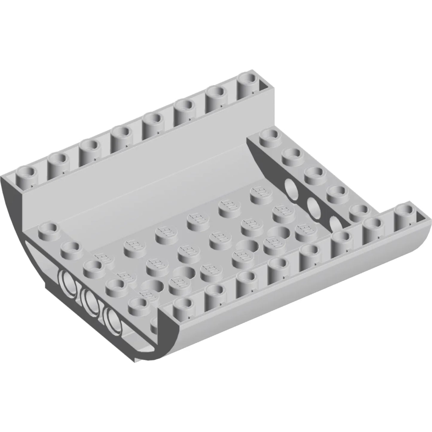 Part 54091 - Slope, Curved 8 x 8 x 2 Inverted Double