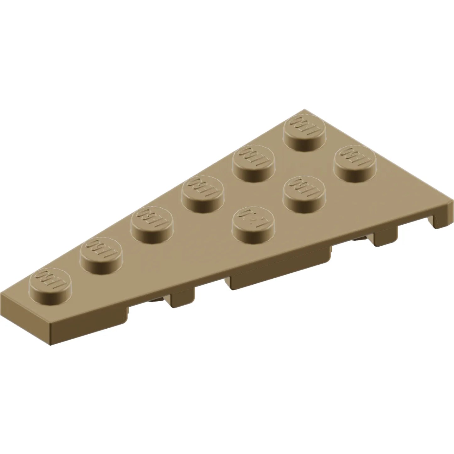 Teil 54384 - Keil, Platte 6 x 3 Links