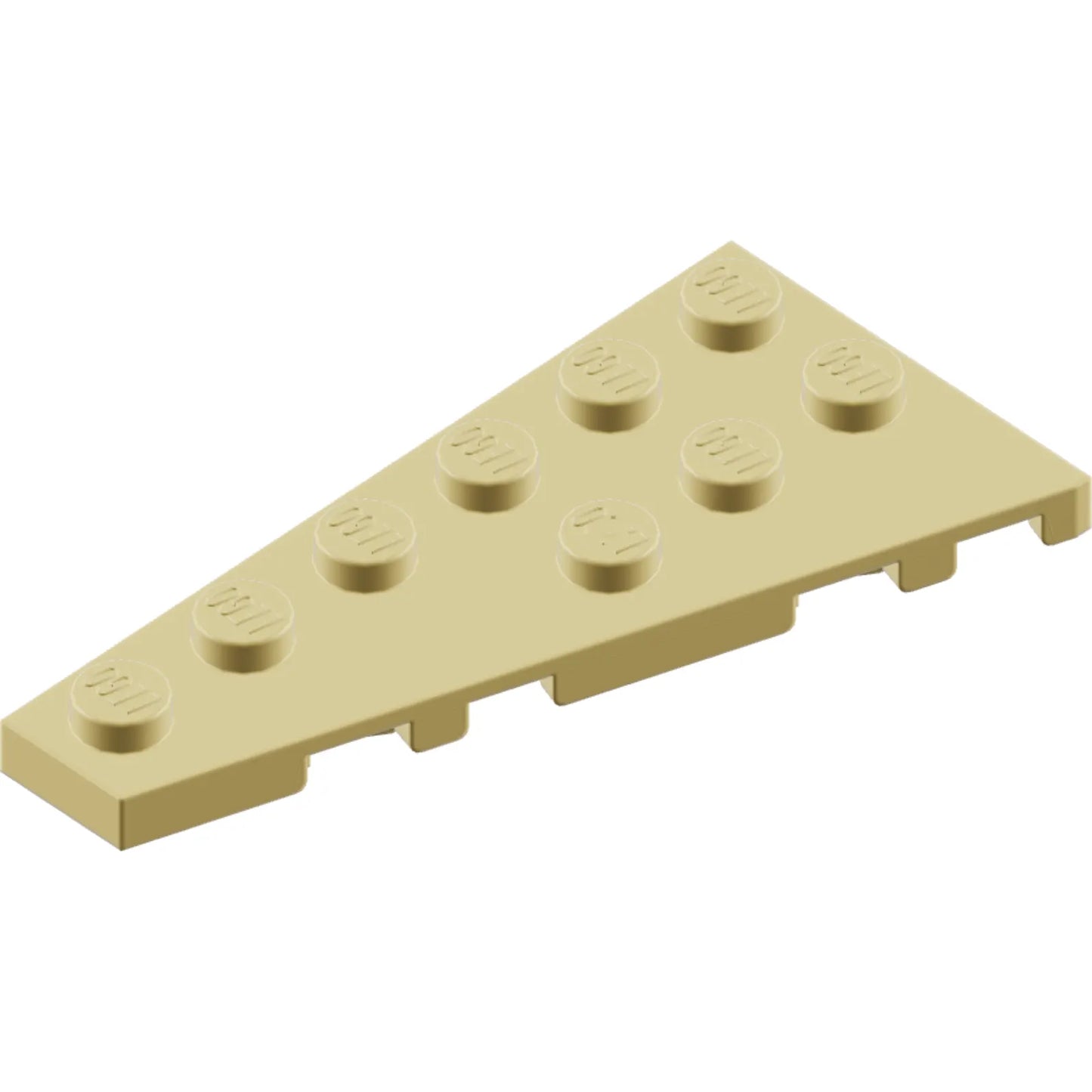 Teil 54384 - Keil, Platte 6 x 3 Links