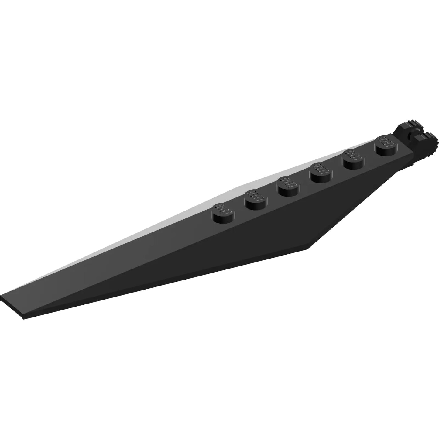 Part 57906 - Hinge Plate 3 x 12 with Angled Side Extensions and Tapered Ends