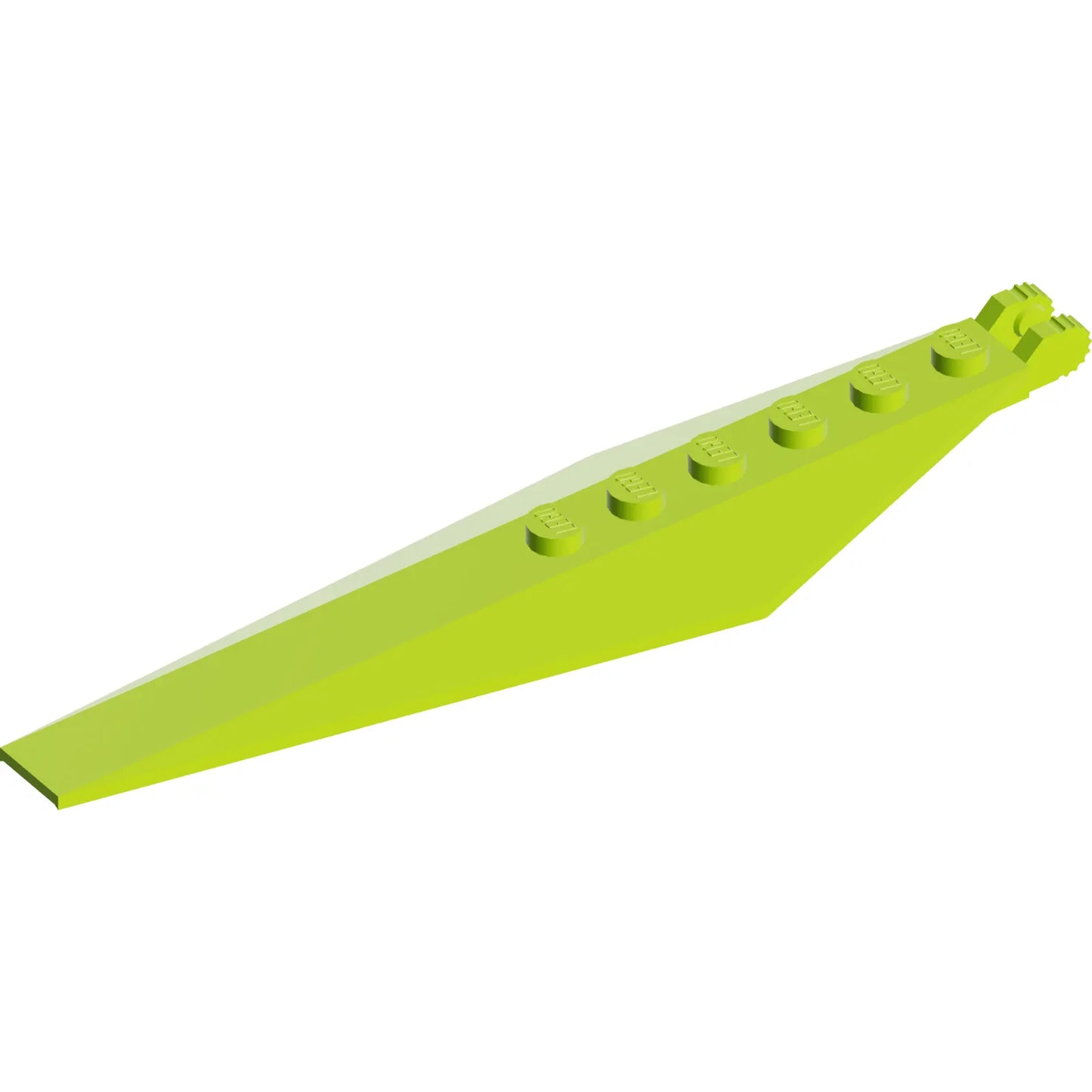 Part 57906 - Hinge Plate 3 x 12 with Angled Side Extensions and Tapered Ends