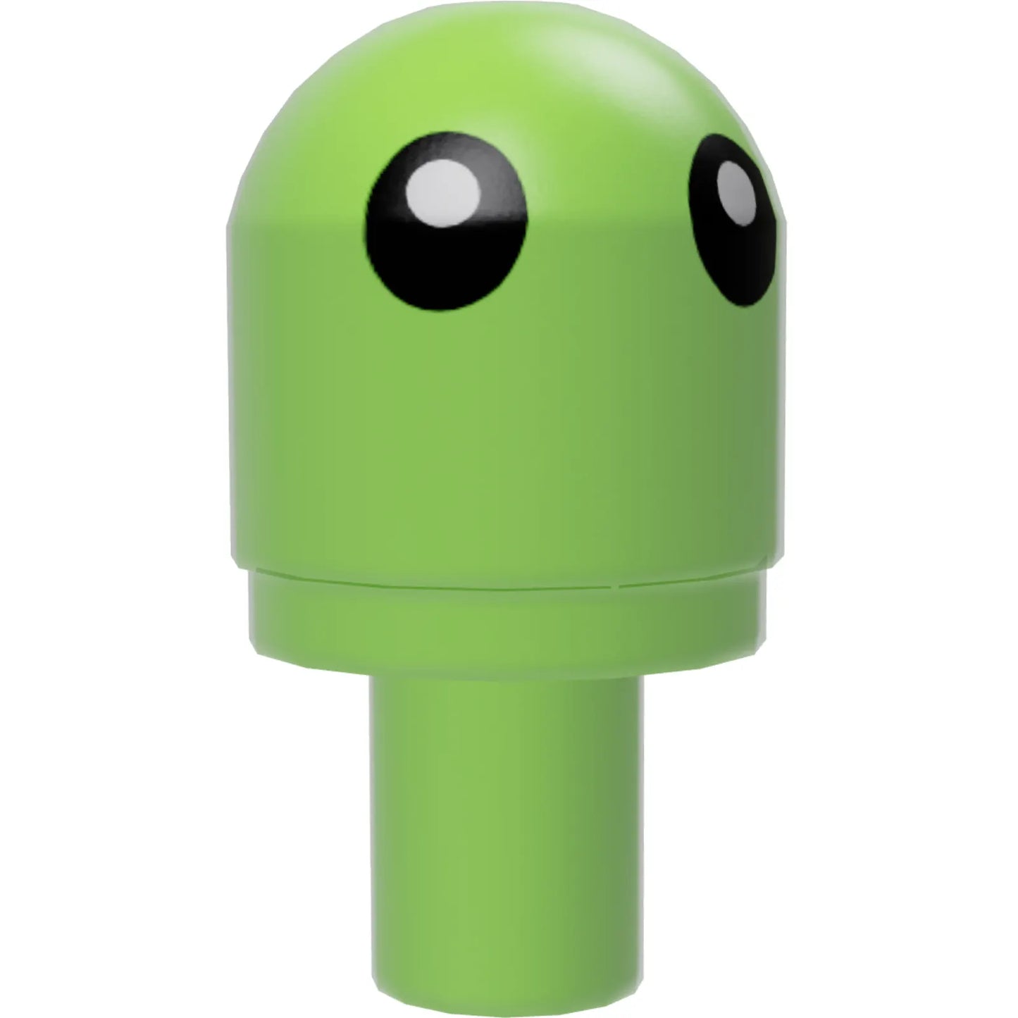 Teil 58176pb01 – Balken mit Lichtabdeckung (Glühbirne) / Bionicle Barraki-Auge mit schwarzen Augen und weißem Pupillenmuster (Z-Blob)