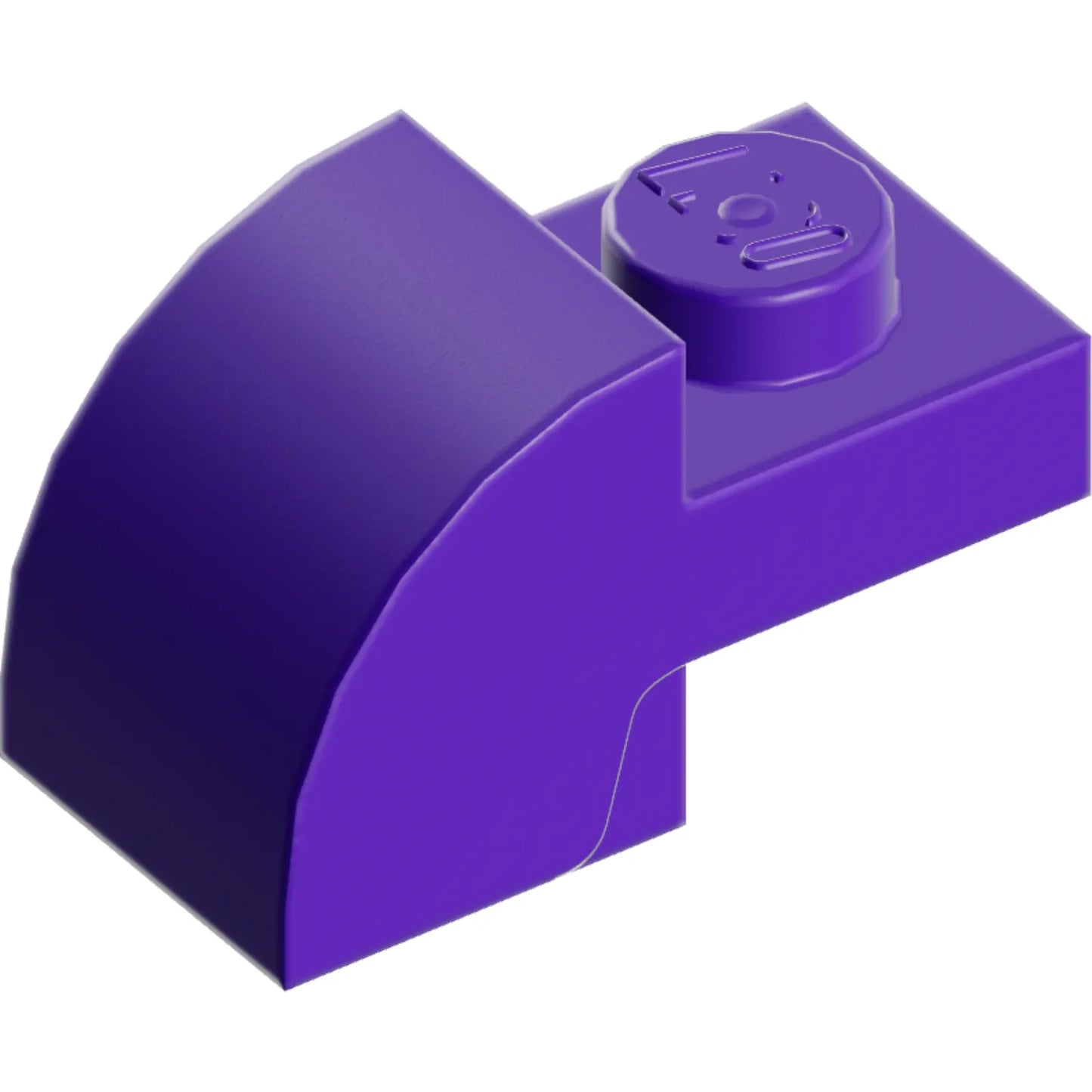 Teil 5841 - Schrägstein, gebogen 2 x 1 mit versenktem Bolzen