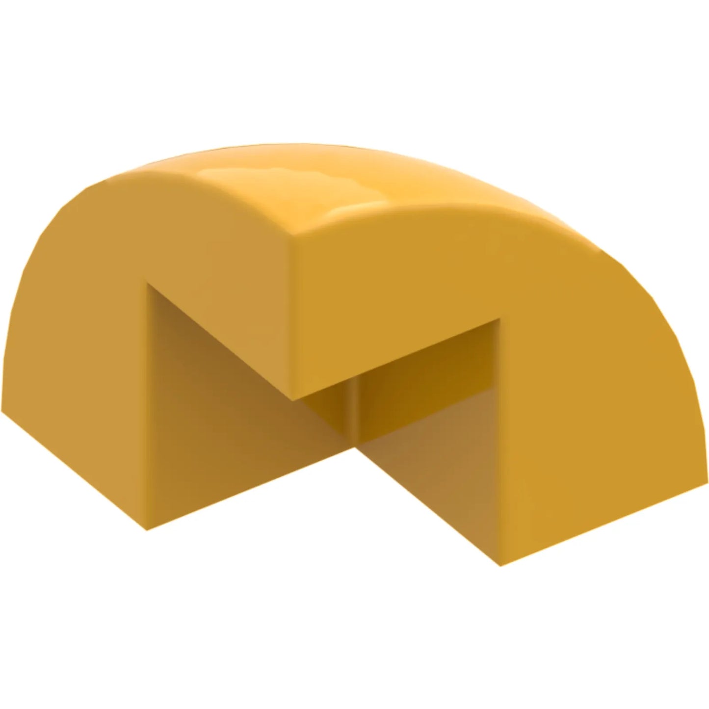 Part 5906 - Brick, Round Corner 2 x 2 x 1 2/3 Dome Top