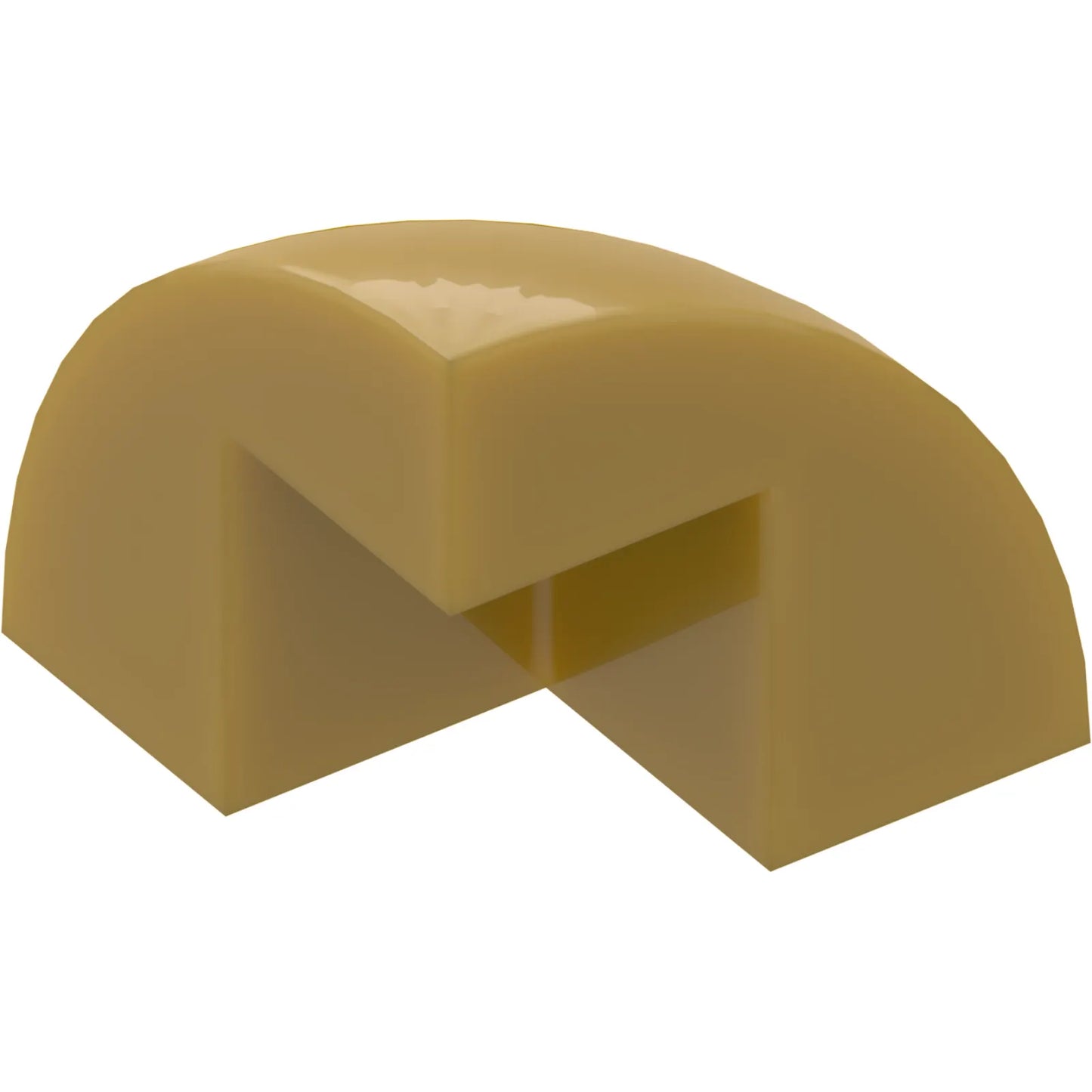 Part 5906 - Brick, Round Corner 2 x 2 x 1 2/3 Dome Top