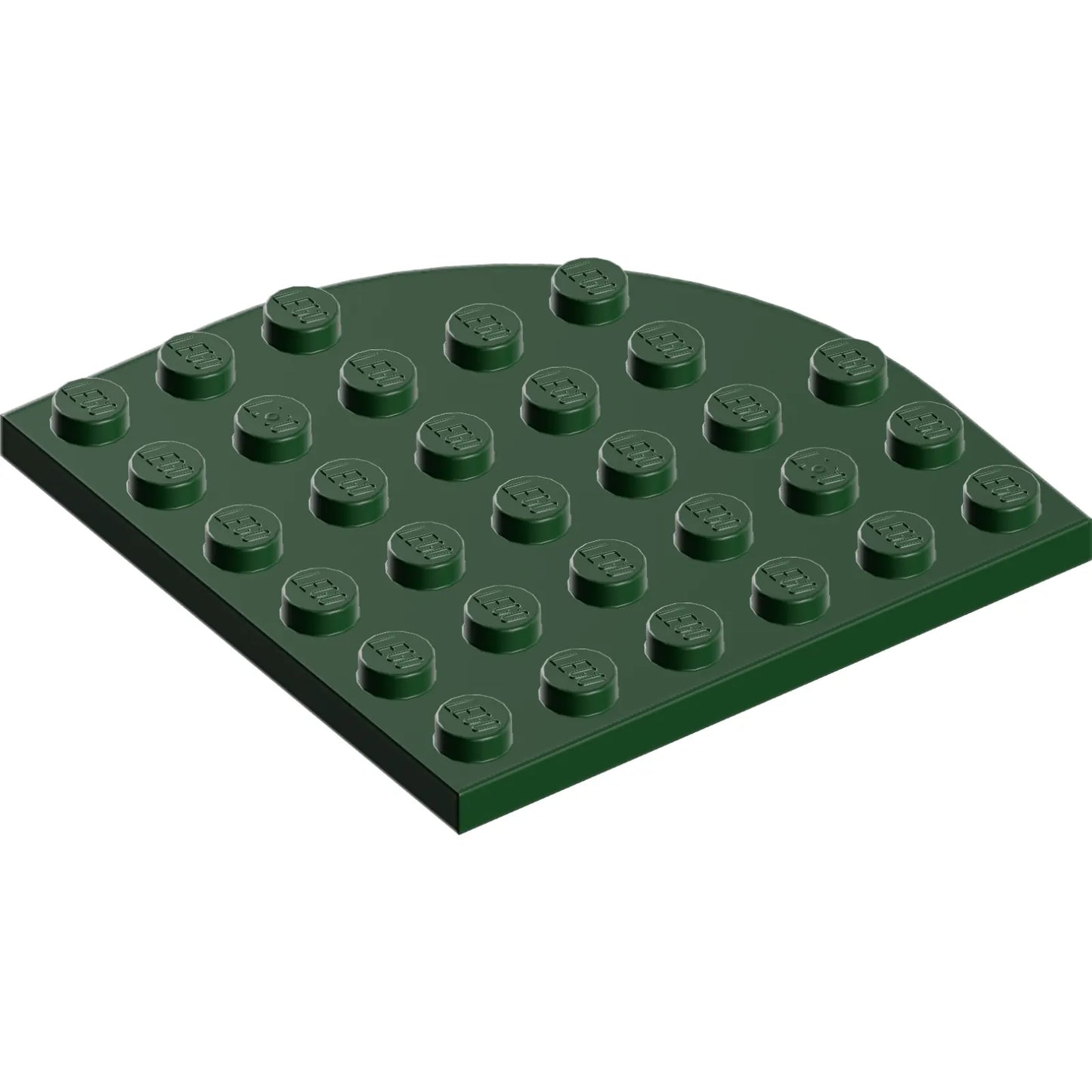 Part 6003 - Plate, Round Corner 6 x 6