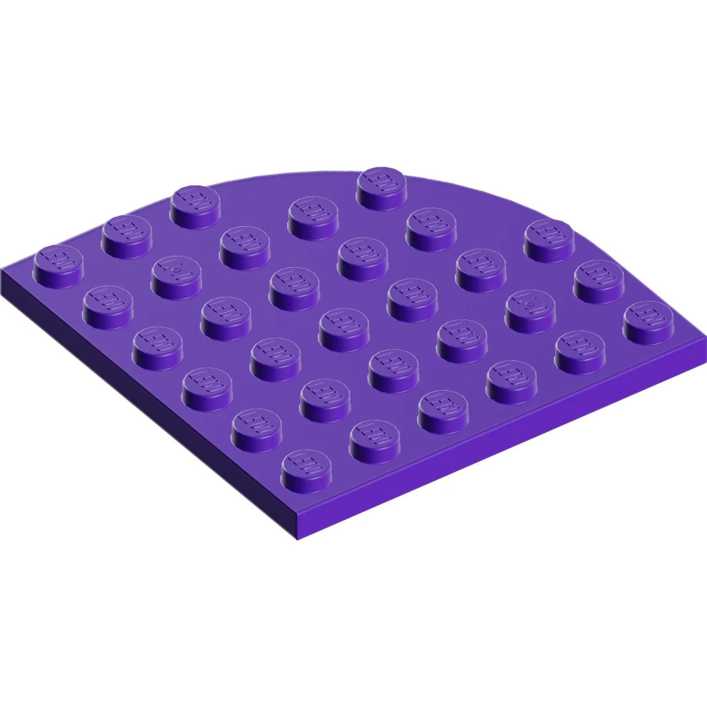 Part 6003 - Plate, Round Corner 6 x 6