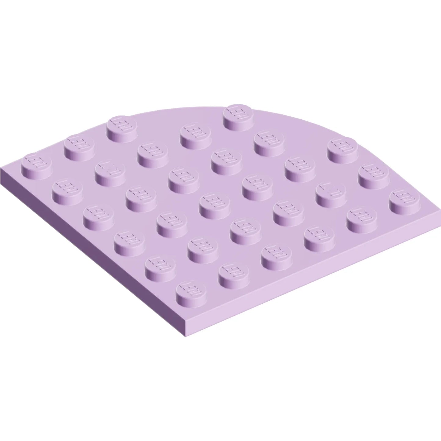 Part 6003 - Plate, Round Corner 6 x 6
