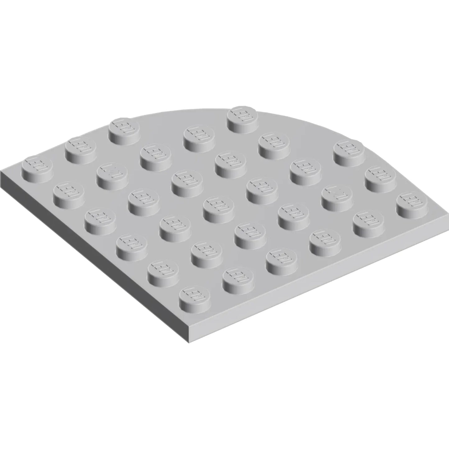 Part 6003 - Plate, Round Corner 6 x 6