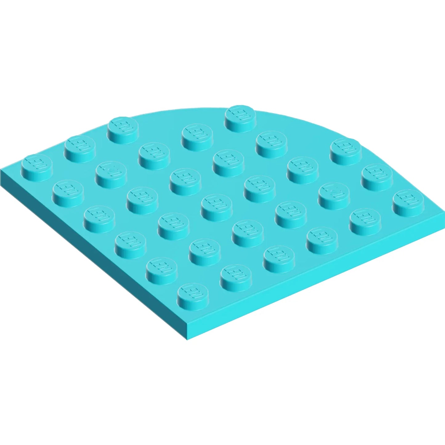 Part 6003 - Plate, Round Corner 6 x 6