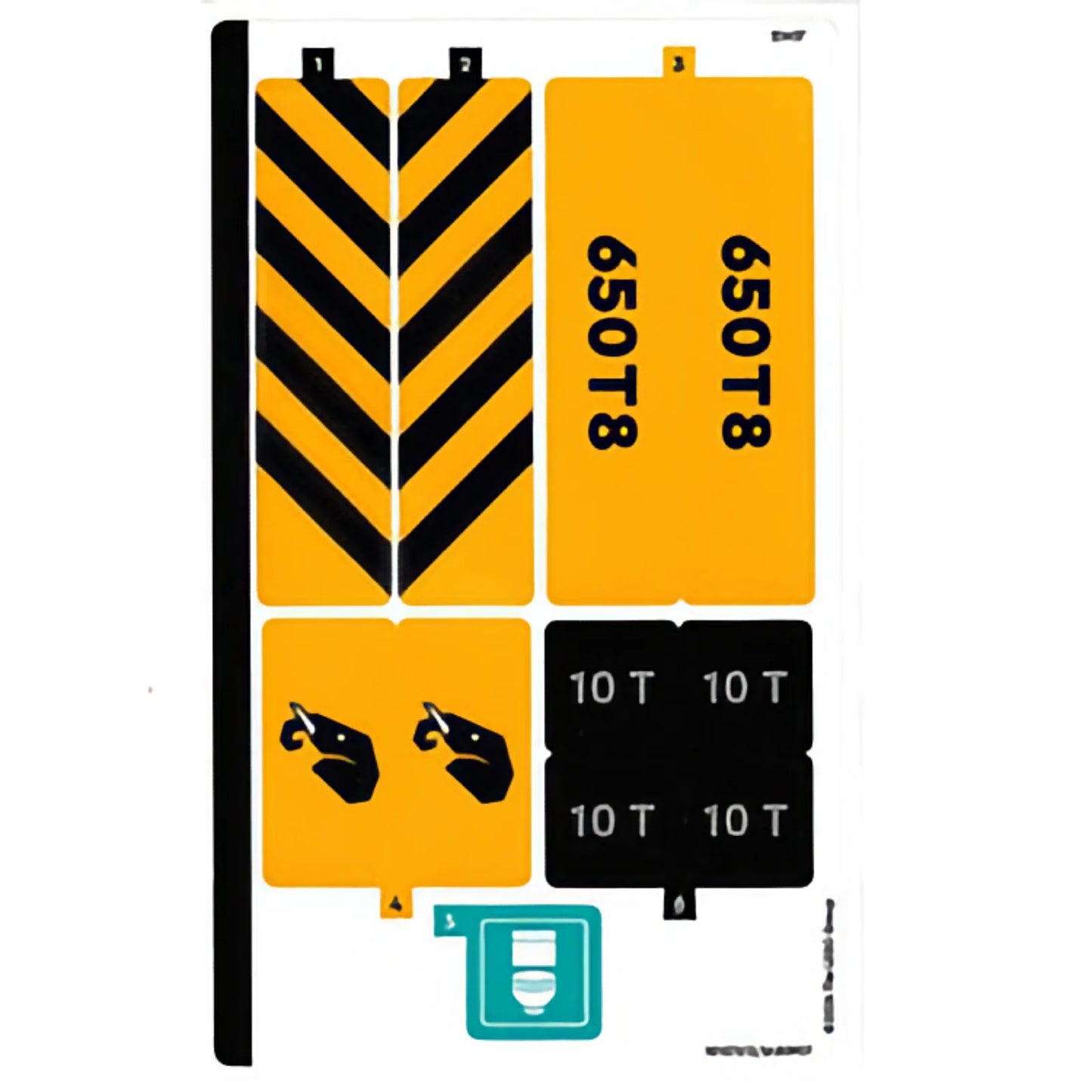 Part 60409stk01 - Sticker Sheet for Set 60409 - (10107613/6480907)