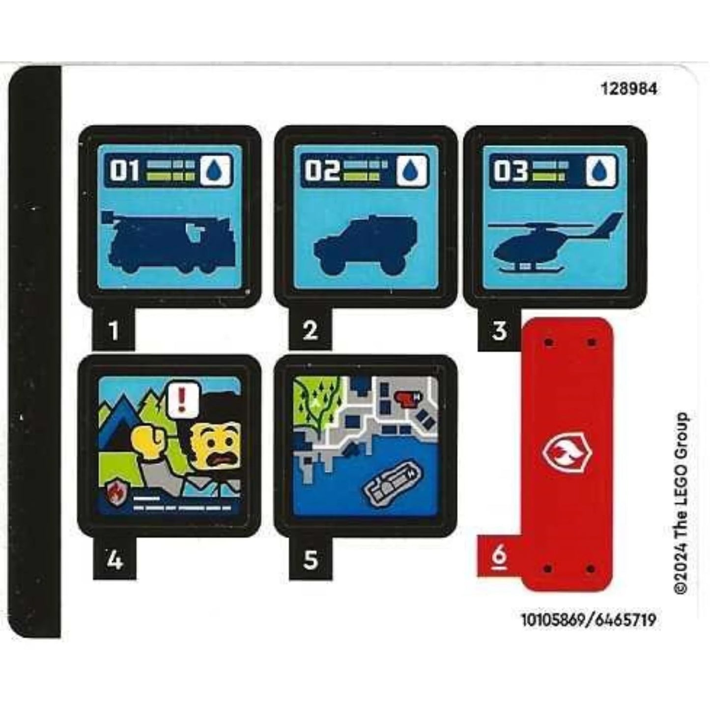 Part 60414stk01 - Sticker Sheet for Set 60414 - (10105869/6465719)