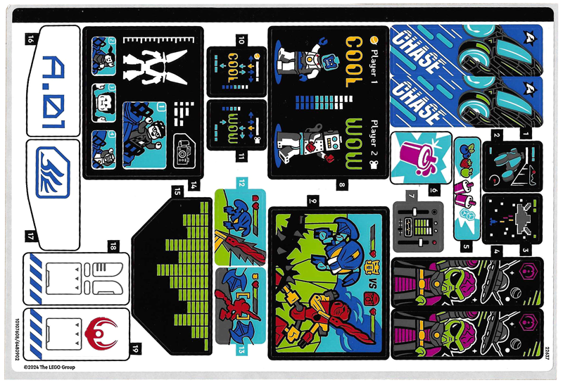 Part 60421stk01 - Sticker Sheet for Set 60421 - (10107608/6480902)