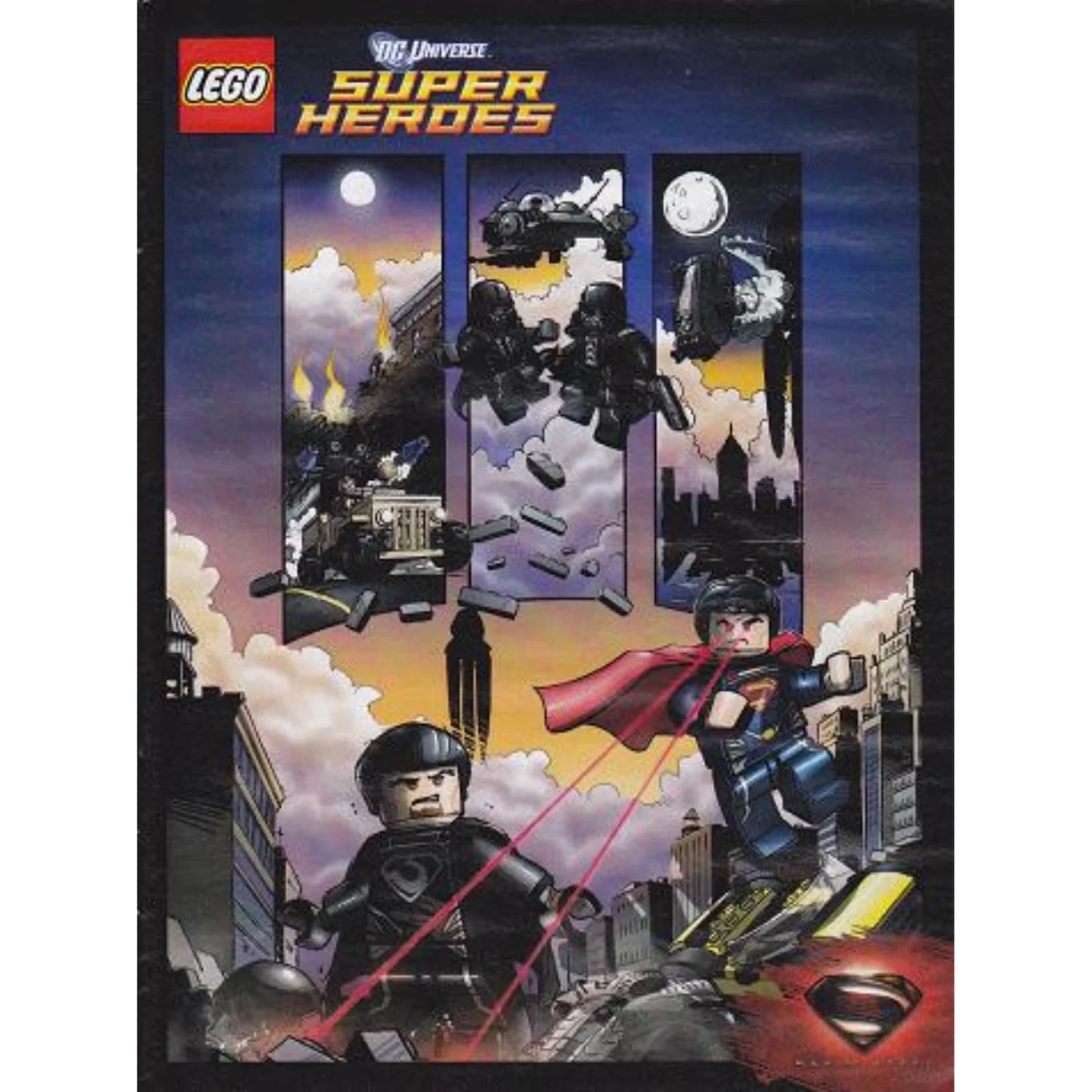 Book 6047512 - Super Heroes Comic Book, DC Universe, Man of Steel (6047512/ 6047513)