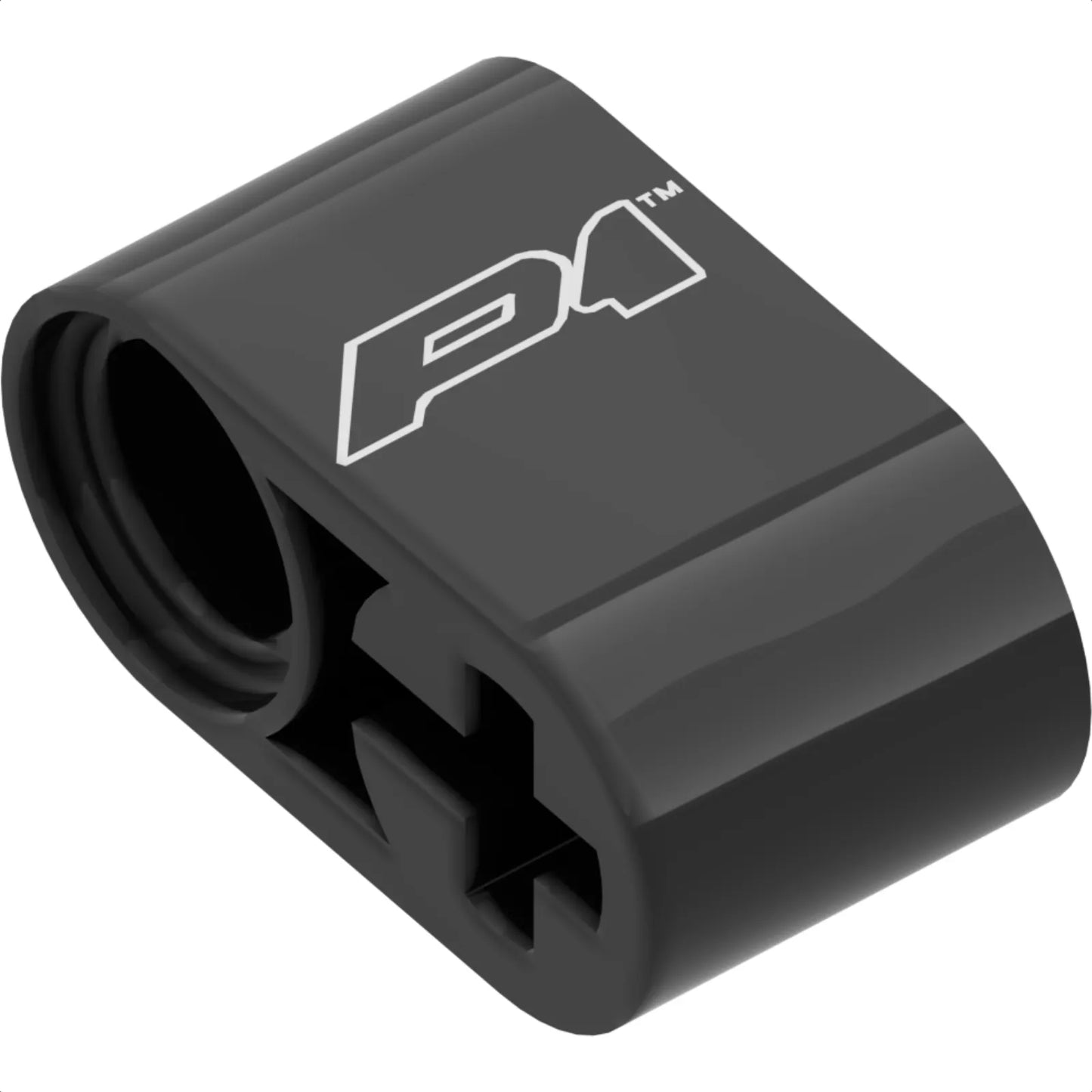 Part 60483pb010 - Technic, Liftarm Thick 1 x 2 - Axle Hole with Silver 'P1' Pattern