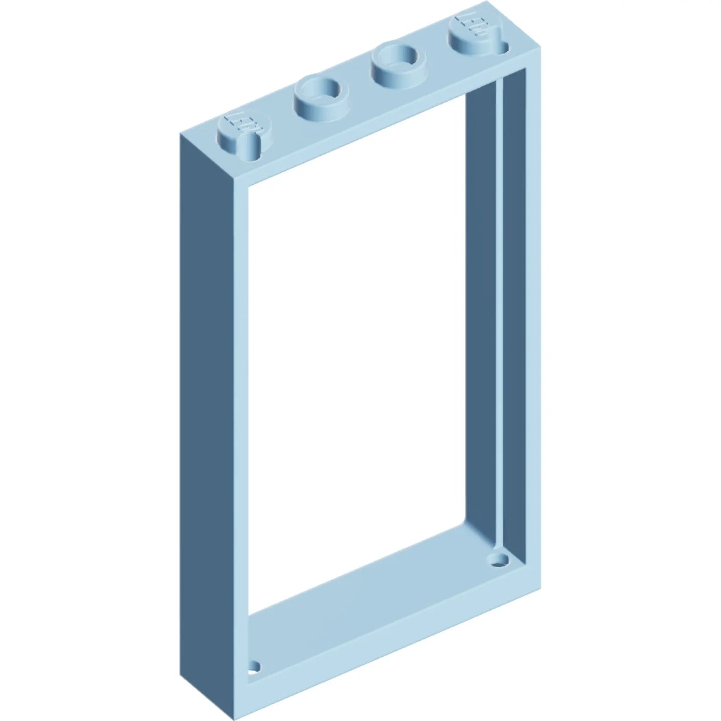 Part 60596 - Door, Frame 1 x 4 x 6 with 2 Holes on Top and Bottom