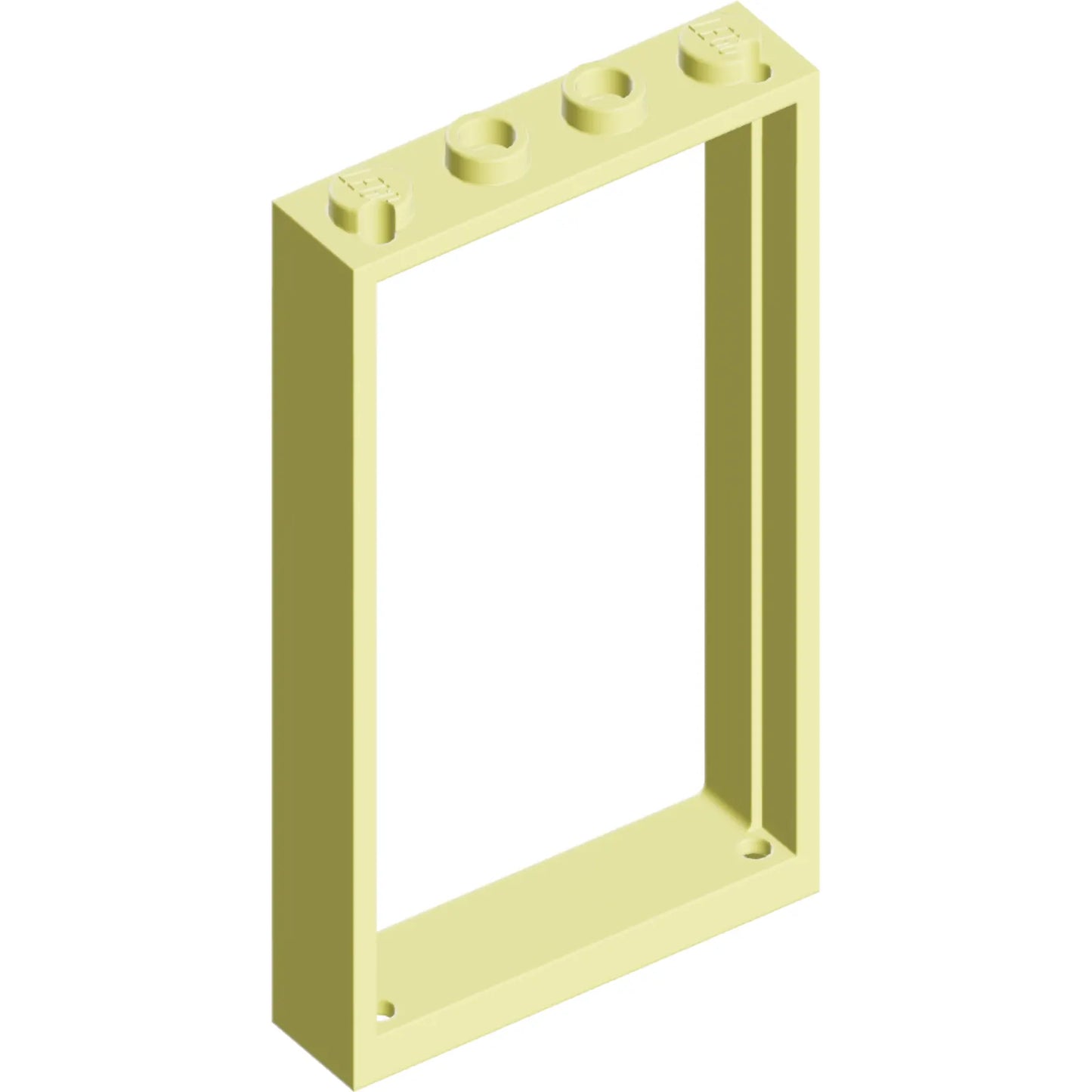 Part 60596 - Door, Frame 1 x 4 x 6 with 2 Holes on Top and Bottom