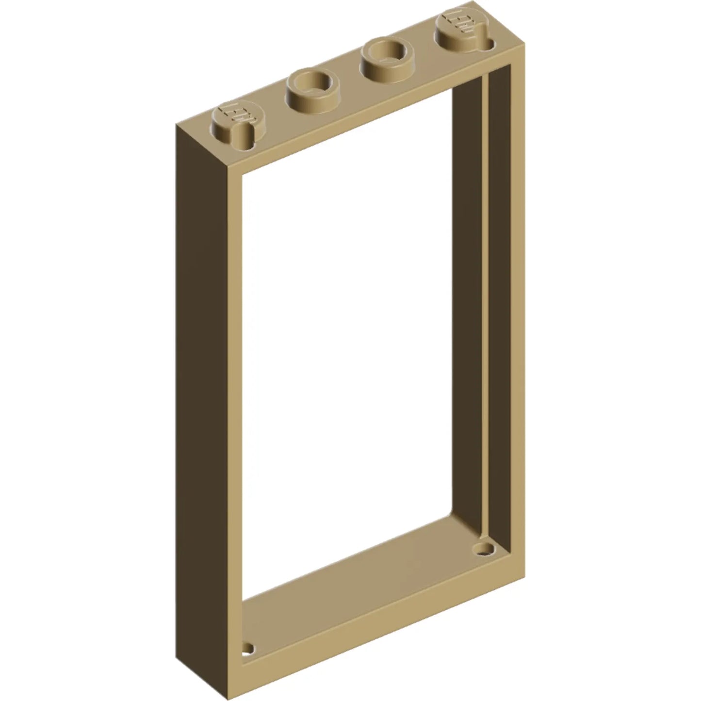Part 60596 - Door, Frame 1 x 4 x 6 with 2 Holes on Top and Bottom