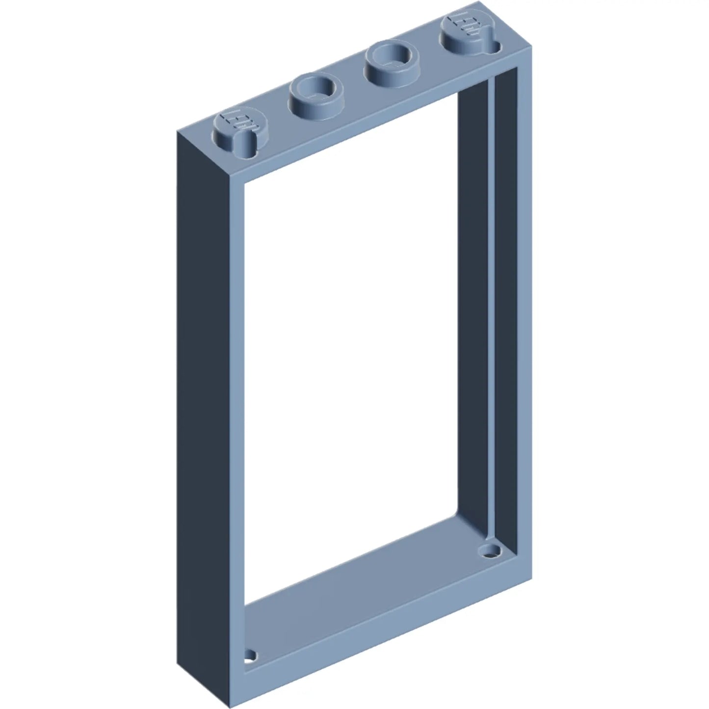 Part 60596 - Door, Frame 1 x 4 x 6 with 2 Holes on Top and Bottom
