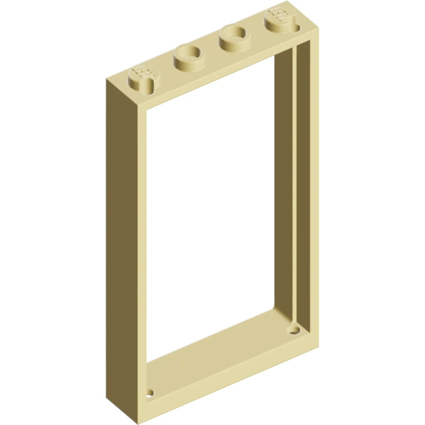 Part 60596 - Door, Frame 1 x 4 x 6 with 2 Holes on Top and Bottom