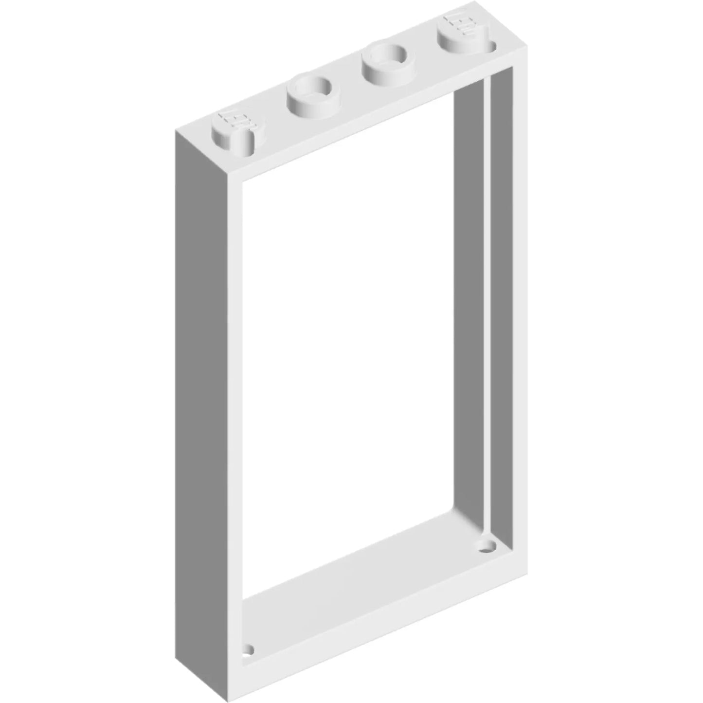 Part 60596 - Door, Frame 1 x 4 x 6 with 2 Holes on Top and Bottom
