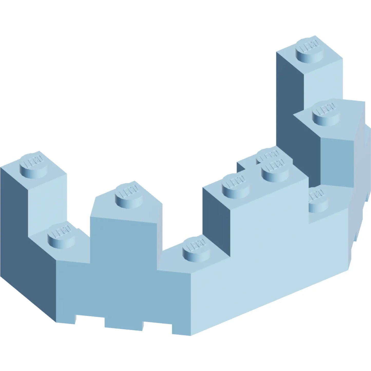 Part 6066 - Castle Turret Top 4 x 8 x 2 1/3