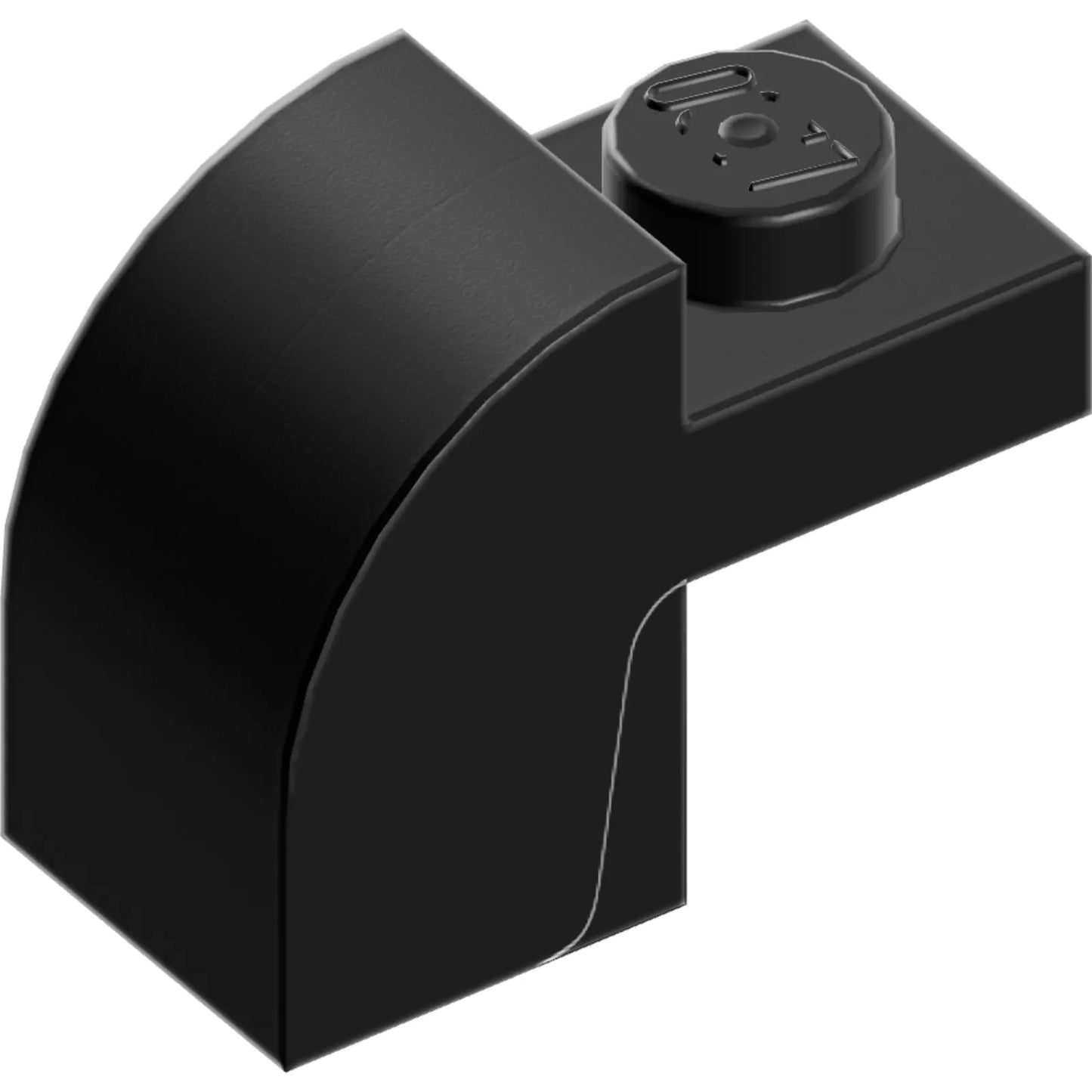 Teil 6091 - Schräge, gebogene 2 x 1 x 1 1/3 mit versenktem Bolzen