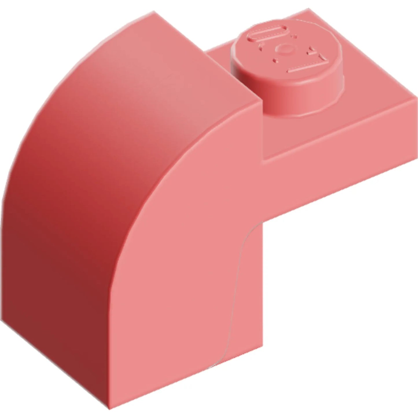 Part 6091 - Slope, Curved 2 x 1 x 1 1/3 with Recessed Stud