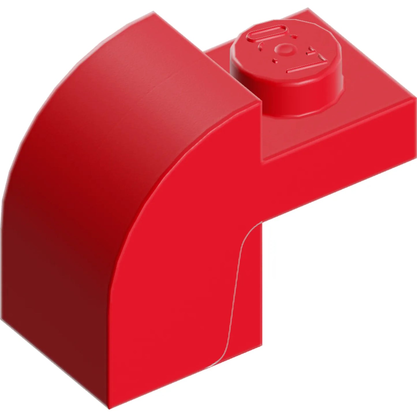 Teil 6091 - Schräge, gebogene 2 x 1 x 1 1/3 mit versenktem Bolzen