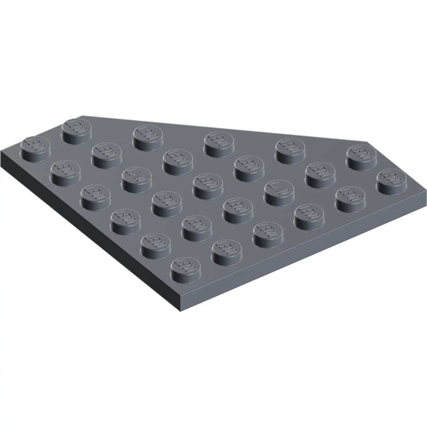 Teil 6106 - Keil, Platte 6 x 6, Ecke abgeschnitten