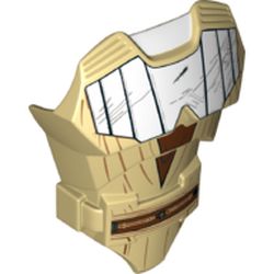 Part 21561pb04 - Large Figure Torso with SW Jedi Robe and Armor Pattern (Obi-Wan Kenobi)