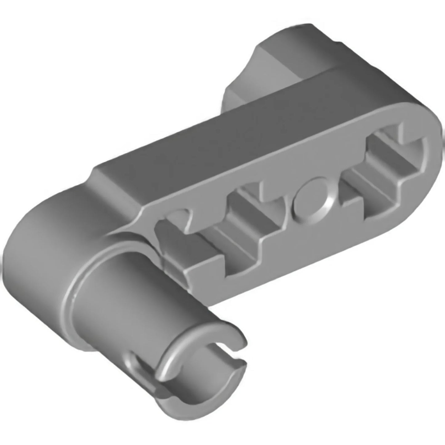 Part 61408 - Technic, Liftarm, Modified Crank / Pin 1 x 3 - Axle Holes and Squared Pin Hole