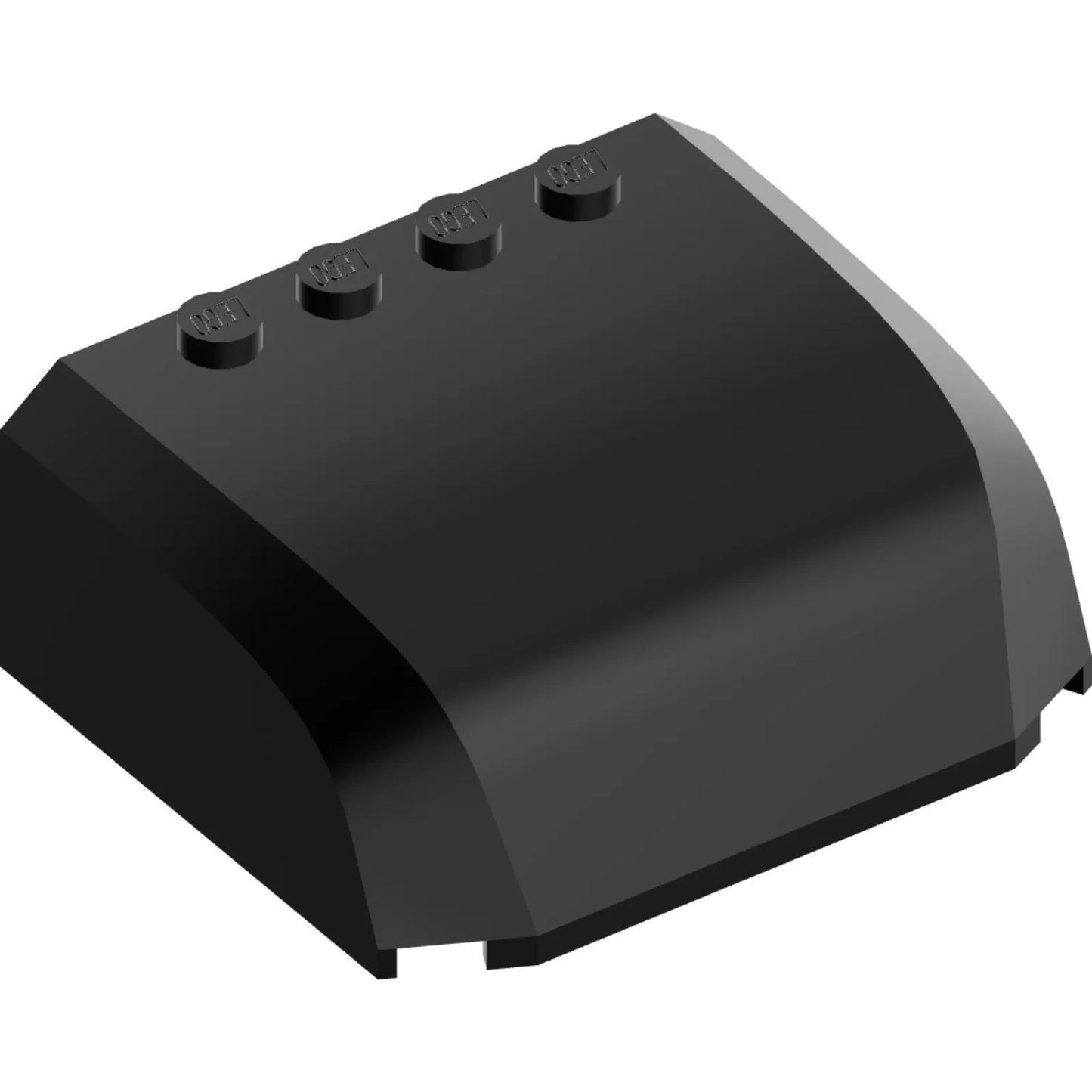 Part 61484 - Windscreen 5 x 6 x 2 Curved Top Canopy with 4 Studs
