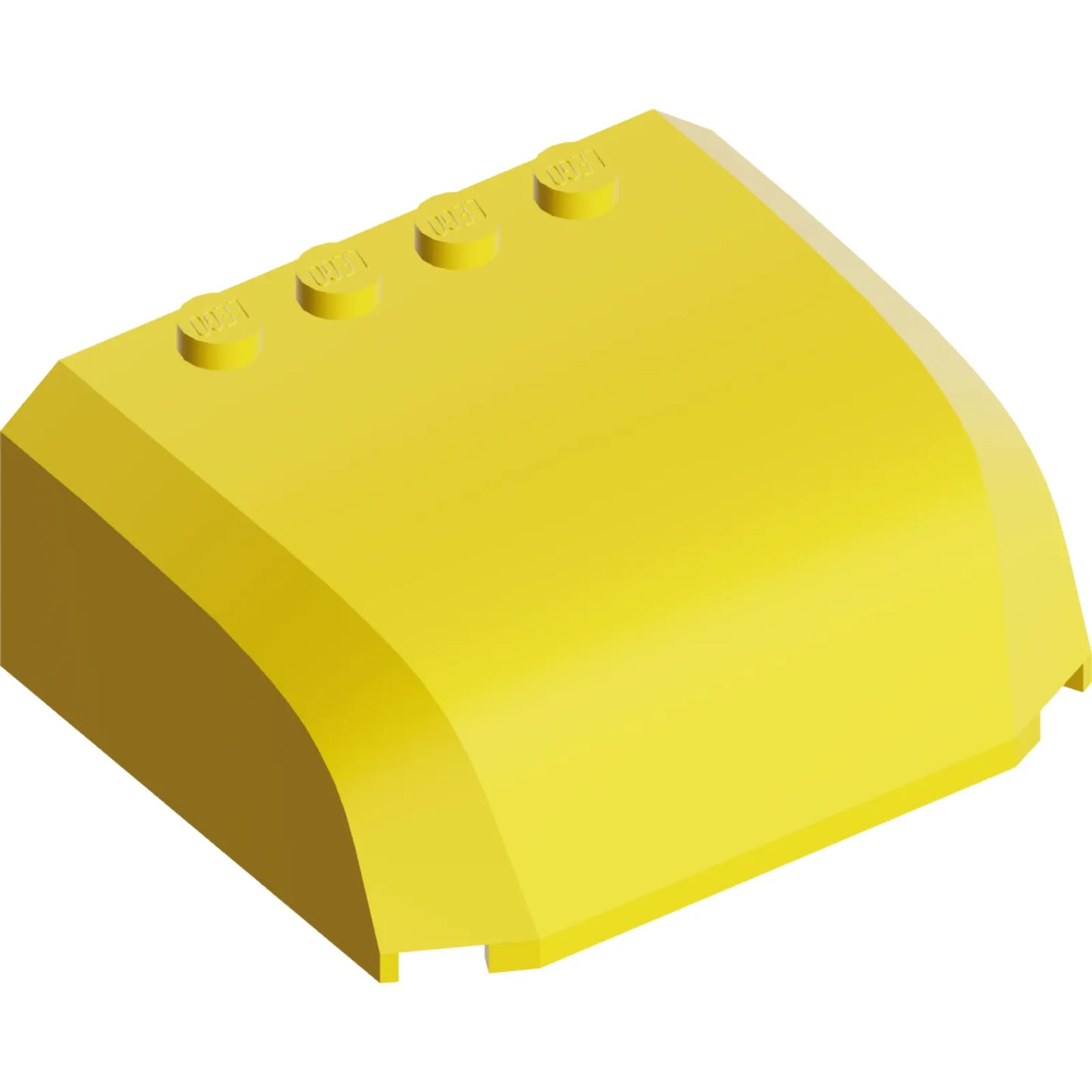 Part 61484 - Windscreen 5 x 6 x 2 Curved Top Canopy with 4 Studs
