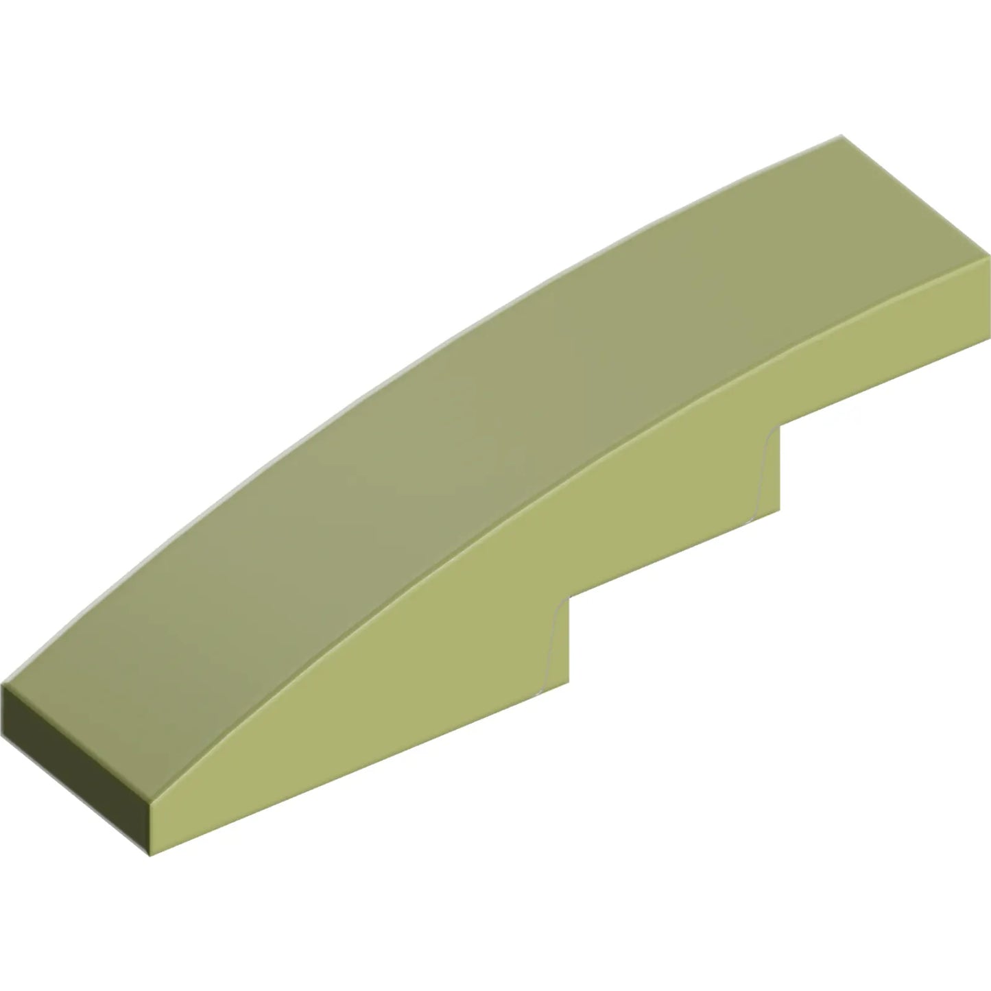 Part 61678 - Slope, Curved 4 x 1