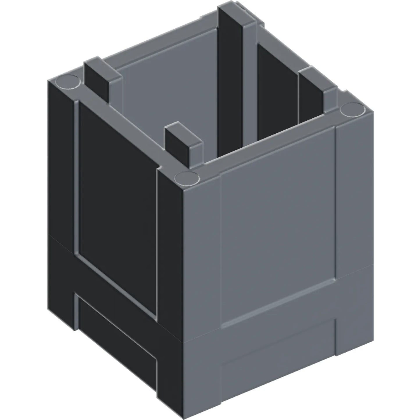 Part 61780 - Container, Box 2 x 2 x 2 - Top Opening