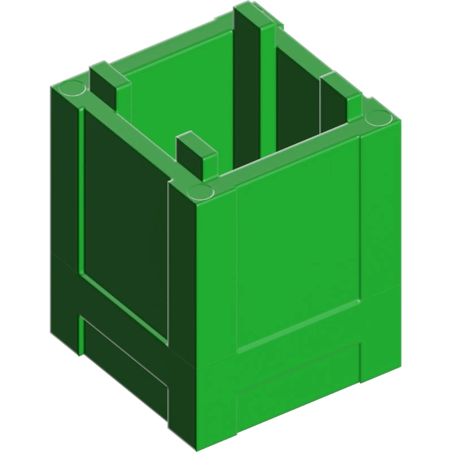 Part 61780 - Container, Box 2 x 2 x 2 - Top Opening
